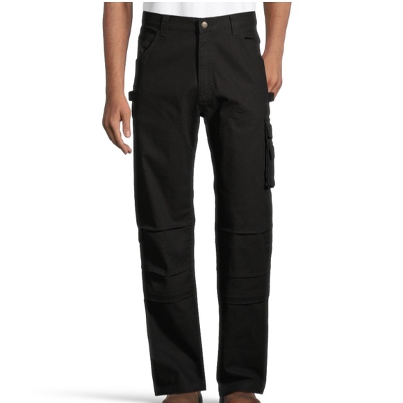 Dakota WorkPro Series Men's Stretch Duck Cargo Work Pants 34 x 32 in Black - Picture 3 of 7